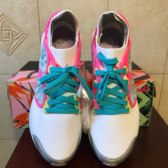 NIB PUMA x SOPHIA WEBSTER CAGE SNEAKERS Shoes US 9 - Picture 6 of 14